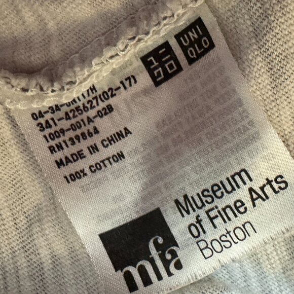 UNIQLO x UT MFA Boston Toshusai Sharaku Edo Ukiyo-E Kabuki Cotton T-Shirt, M - Picture 11 of 12